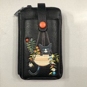 New! Espe cat in a basket RFID Wallet